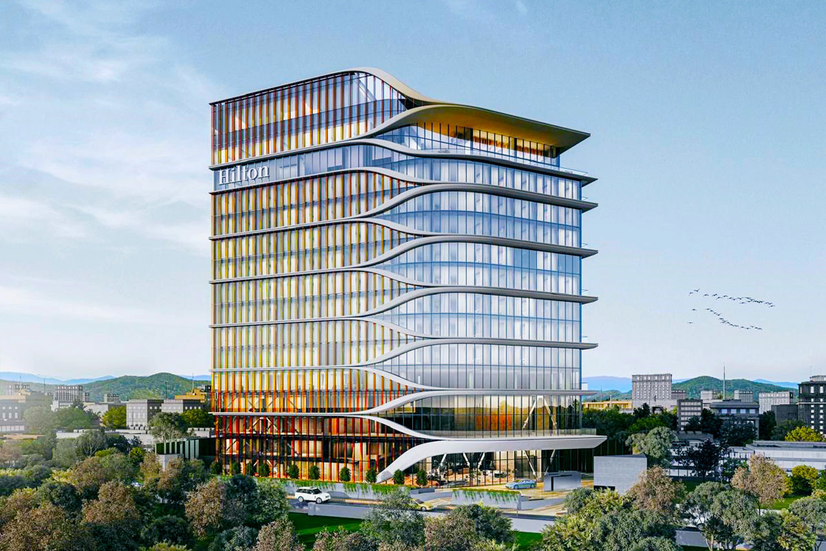 Hilton Hotel Kathmandu-Unitised façade Project